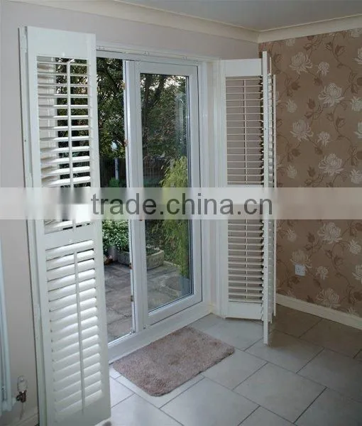 Wooden bifold roller shutter doors