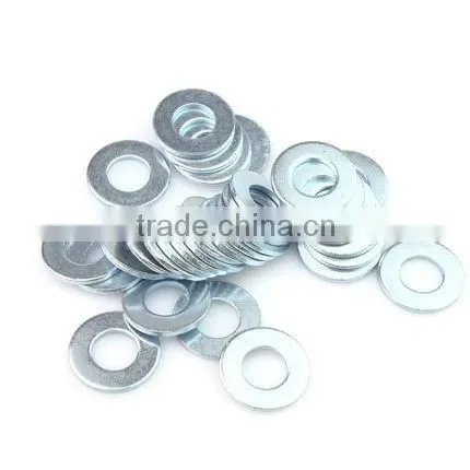 High strength 3/8 M6-M64 flat washer zinc plated