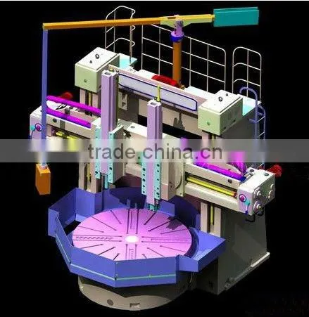 CK5280 automatic spindle vertical lathe