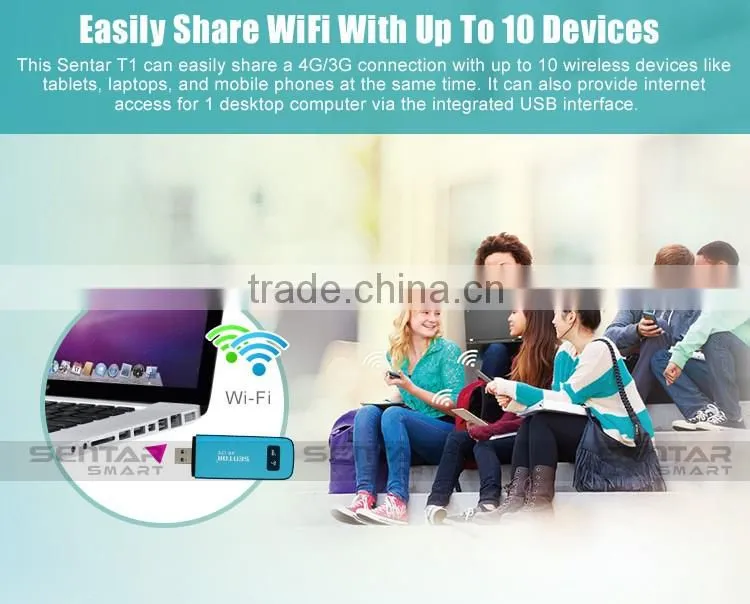 Brand New Release Sentar T1 4G LTE USB Modem 100Mbps 4G Modem