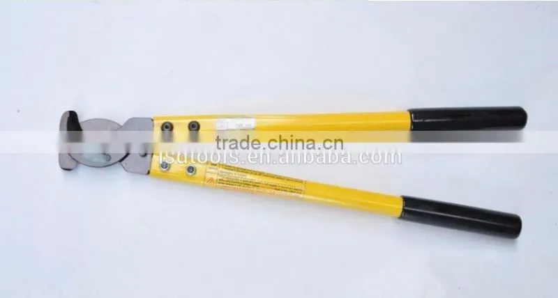 LSDHigh Quality LSK-125 labor -saving cable cutter easy cutting rachet hanroot super crimping plier wire cable cutter