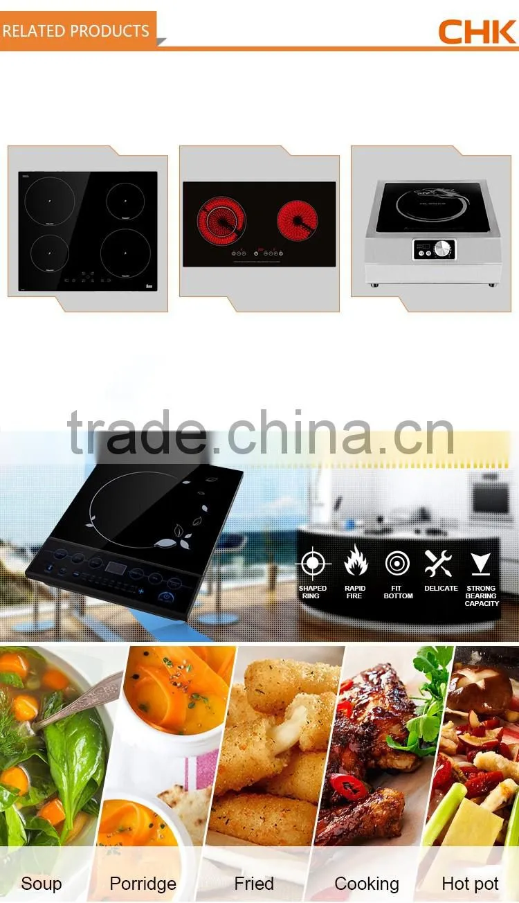 Fine workmanship latest new design factory price cheap push button of induction cooker