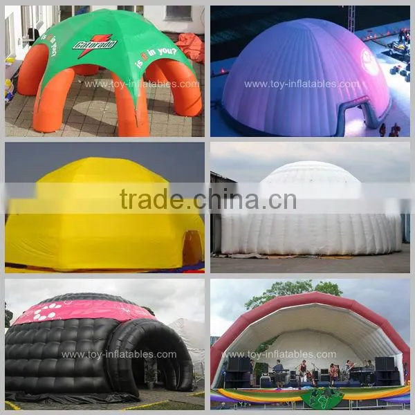 Inflatable dome tent inflatable tents