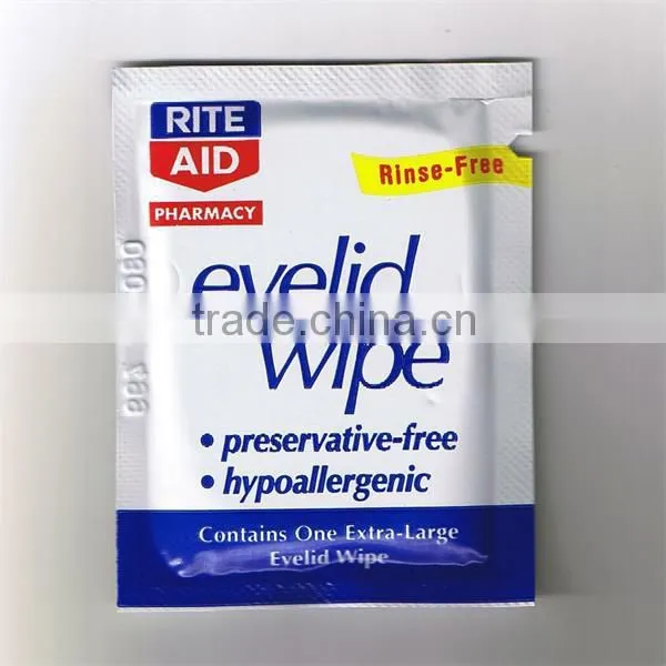 Eye Makeup Remover Pads , eyelid tattoo removal, eyelid cleaning wet wipes