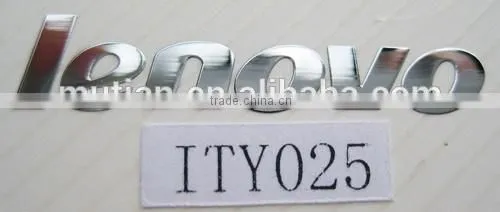 custom metal logo sticker,self-adhesive embossed metal sticker