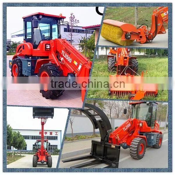 1600kg 4wd articulated mini hydraulic wheel loader