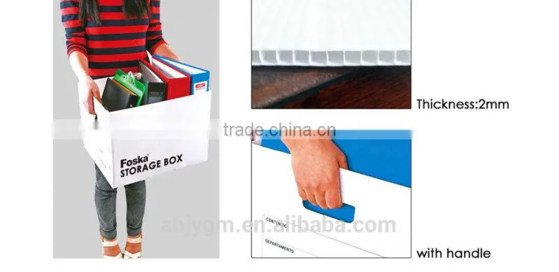 Good Quality PP foldable Storage Box.