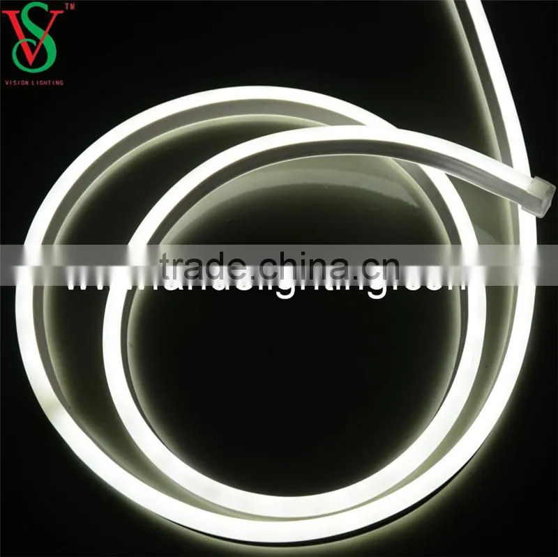 Flex LED Neon strip building outline lighting