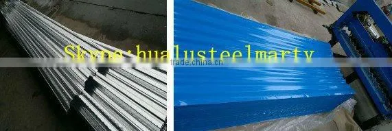 Corrugated of PPGI roofing