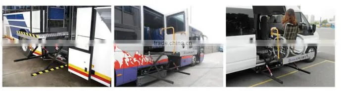 WL-UVL Series Under Vehicle Hydraulic Wheelchair Lift for Bus