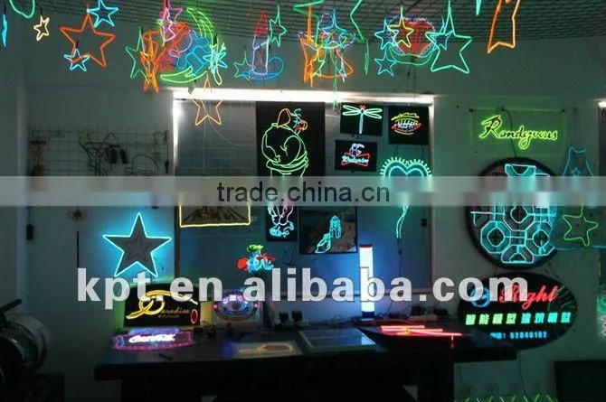 Factory supply Auto, car, bike light decorative twinkle 12V inverter EL wire, EL lamp