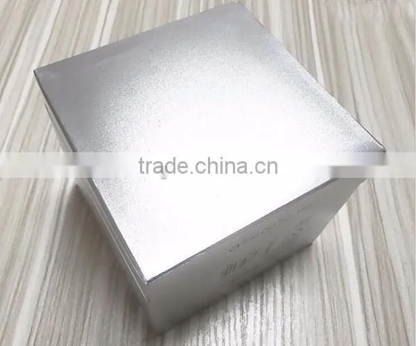 Metallic silver carton box, Cosmetic box packaging