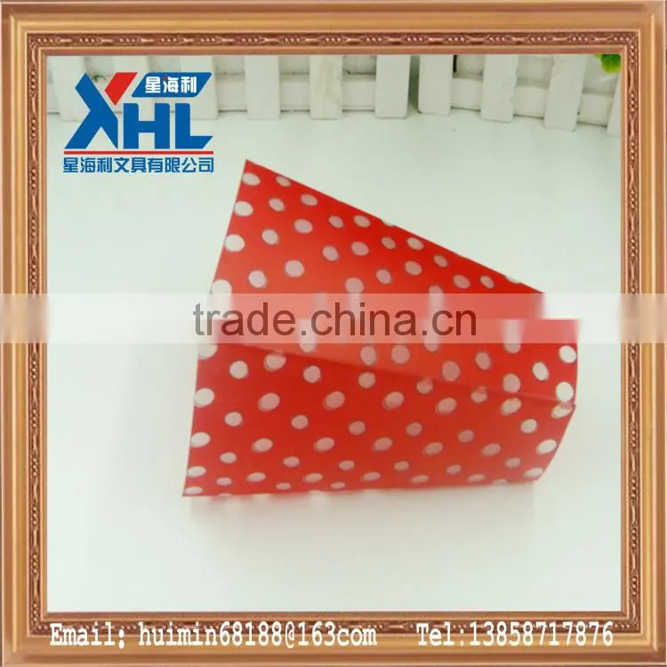 bright-coloured trapezoidal cylinder plastic lampshade