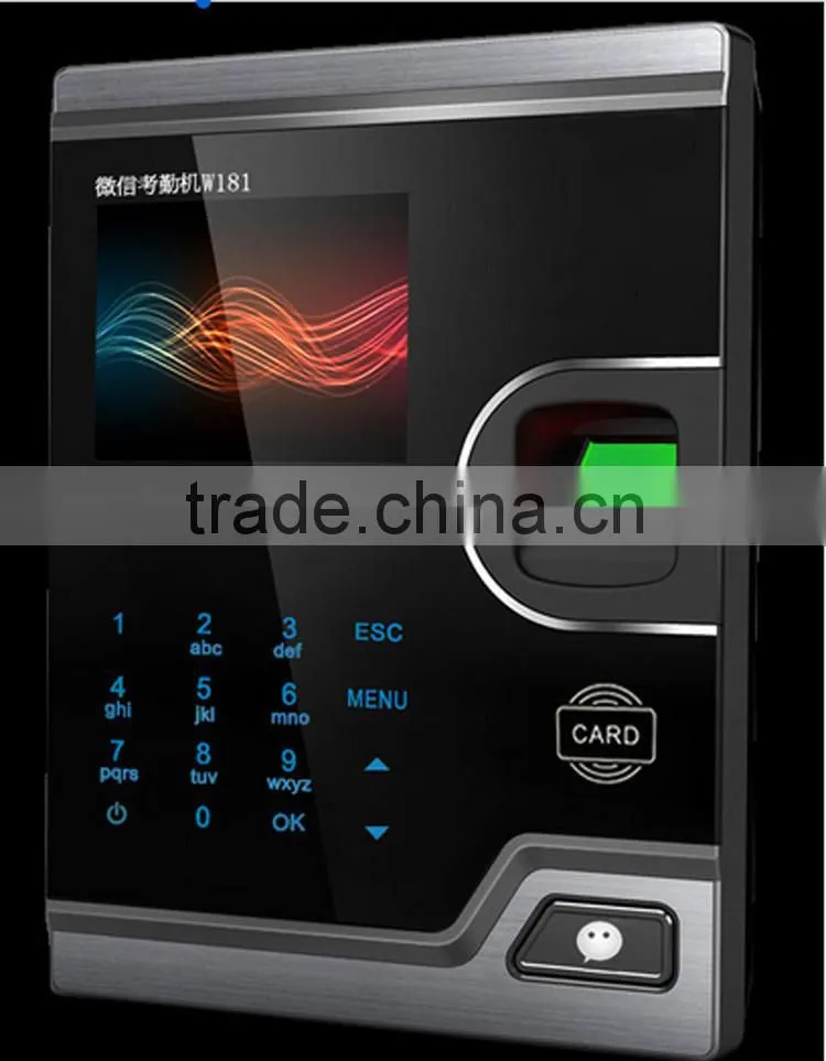 HD Camera 7'' indoor Video Intercom, TCP/IP, RS485, WANs control, biometric fingerprint video intercom access control