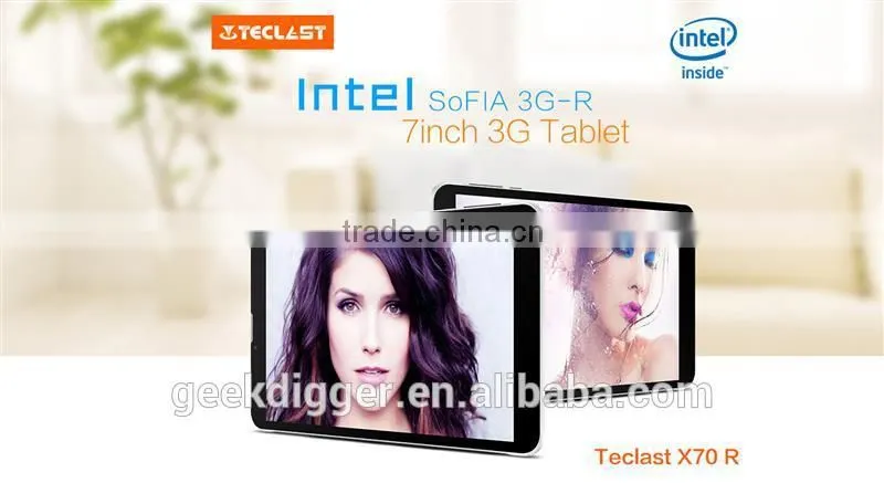 Teclast X70 R 3G Phablet WCDMA inch IPS Retina Screen 64bit Quad Core 1G+8G Cameras Bluetooth 4.0 GPS