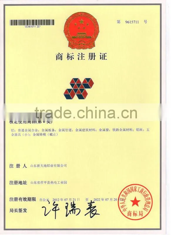 6000 series type of aluminum industry profiles