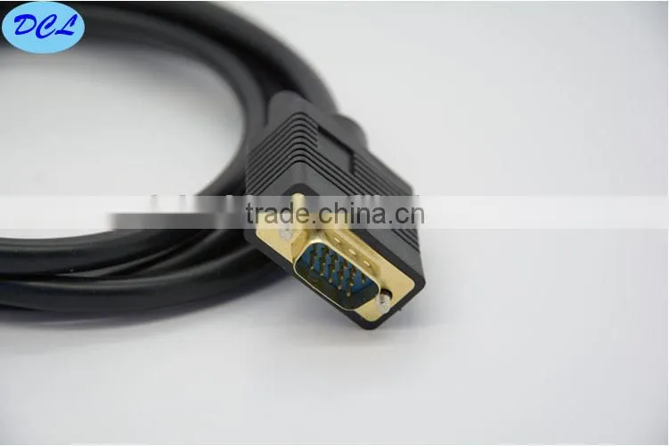 VGA to 3RCA cable with gold plated 10m