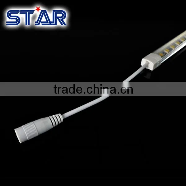 SMD5050 Rigid LED Cabinet Light Bar- Warm White with plastic cover