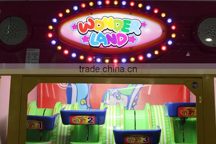 lottery mini crane claw machine used coin operated arcade vending game machine for sale