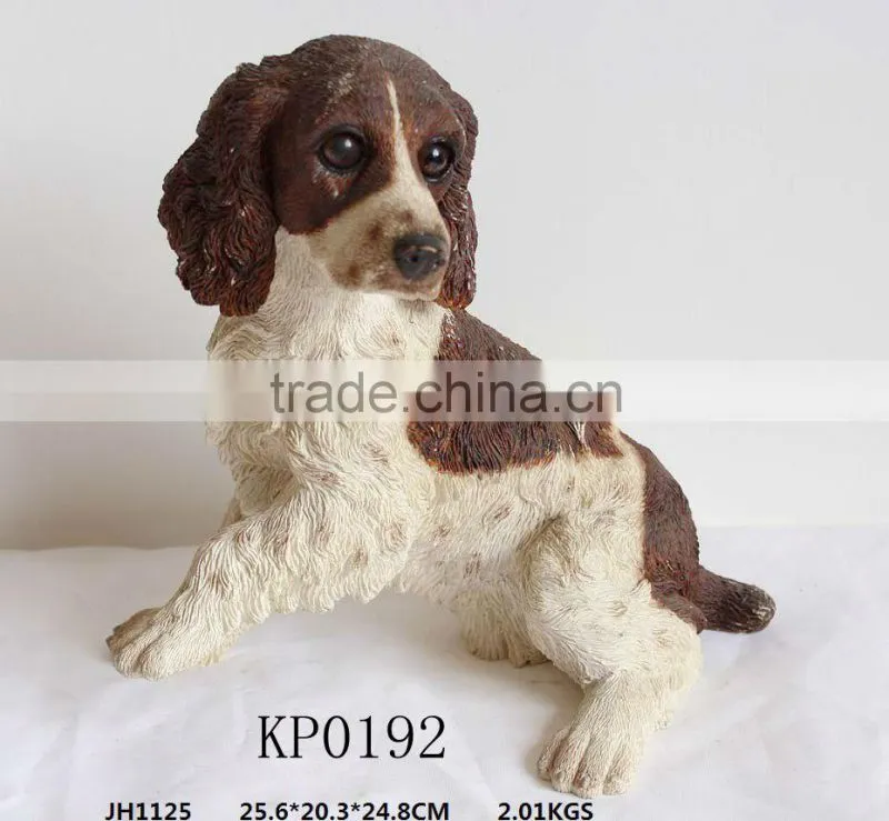 Resin dog statue, Resin crafts Dog figurines, Arts & crafts Dogs ornaments