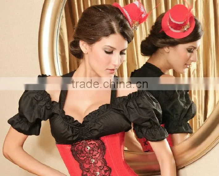 MYLOVE red fascinator clip 9cm hat hair fascinators MLGM051