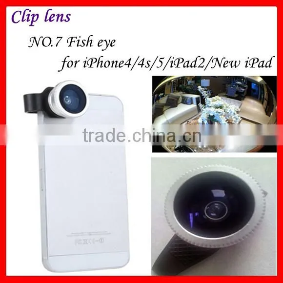 Universal clip fisheye fisheye lens camera for phone