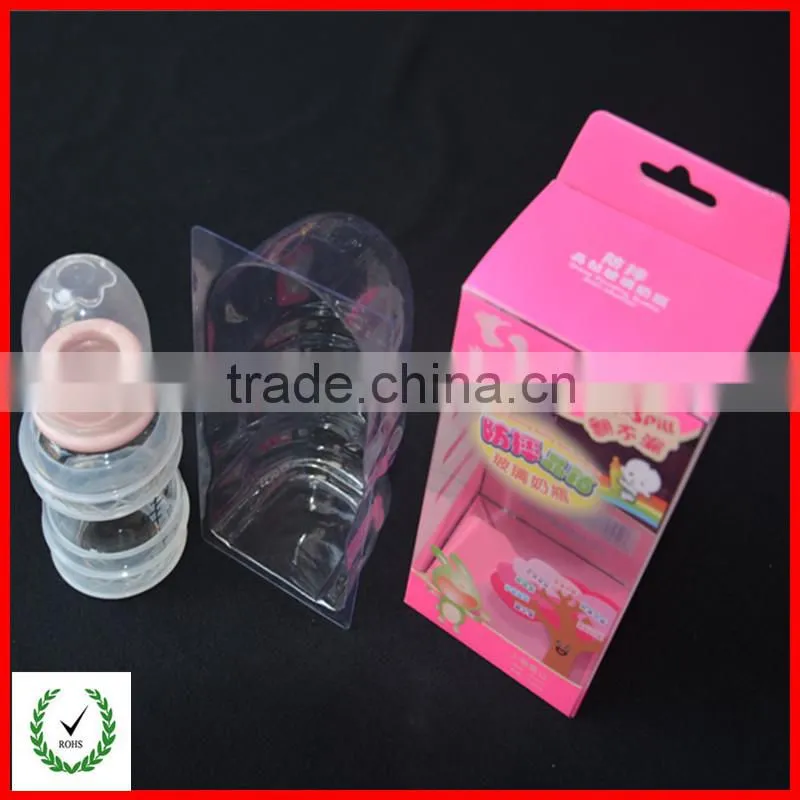 Clear plastic blister packaging