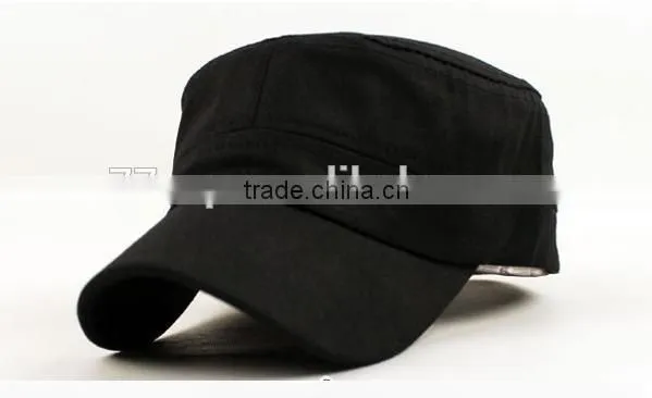 Women Girl Men Denim Fabric Military Navy Army Baseball Cadet Cap