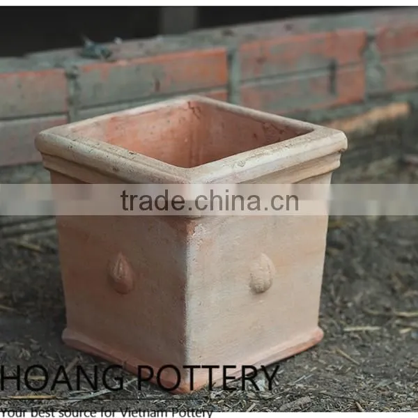 Long Terracotta Planter Outdoor - Vietnam Pottery