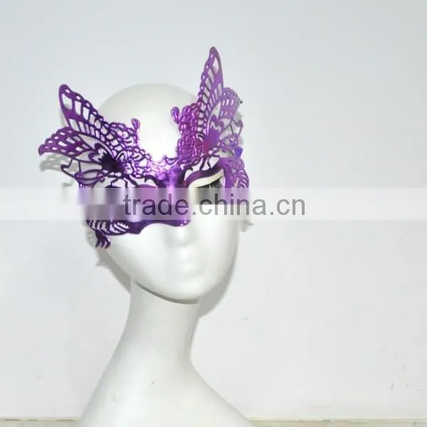 Venetian gorgeous decoration plastic half face mask