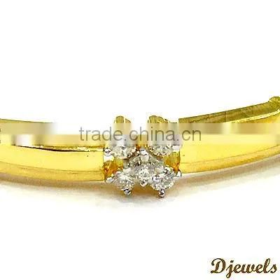 Diamond Gold Bangles, Ladies Diamond Bangles , Bridal Bangles