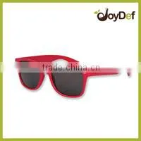 colorful customized PC mirrored Sun glasses Fashionable Sunglasses