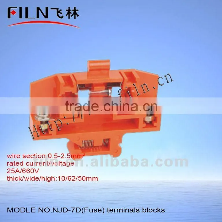 4 core connector terminal block NJD-7D