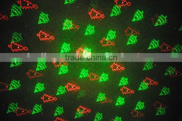 8 gobos DMX Mini laser projector/ laser show system