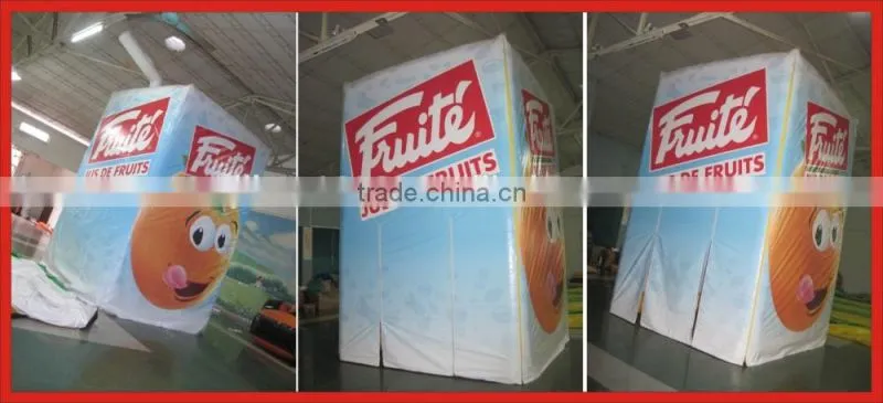 Inflatable Milk Box Inflatable Model For Advertising