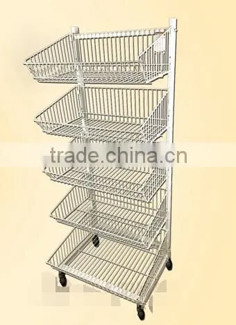 Garden or Flower Seeds Pole Display Rack