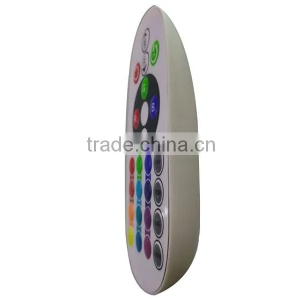QP07 E27 5W RGB COLOR LED BULB with RF remote control(433.92MHz)