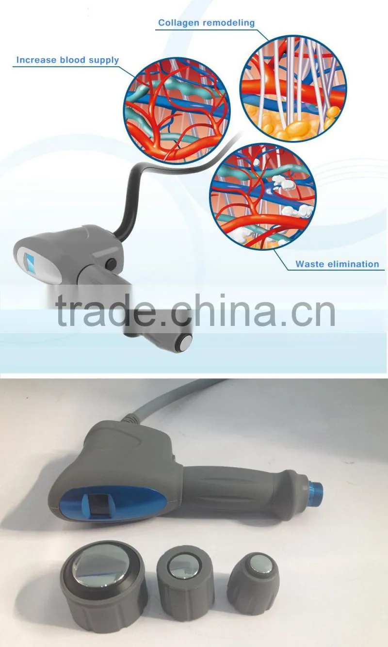 Top selling products 2015 Shock Wave Therapy cavitation rf vacuum salon equipment