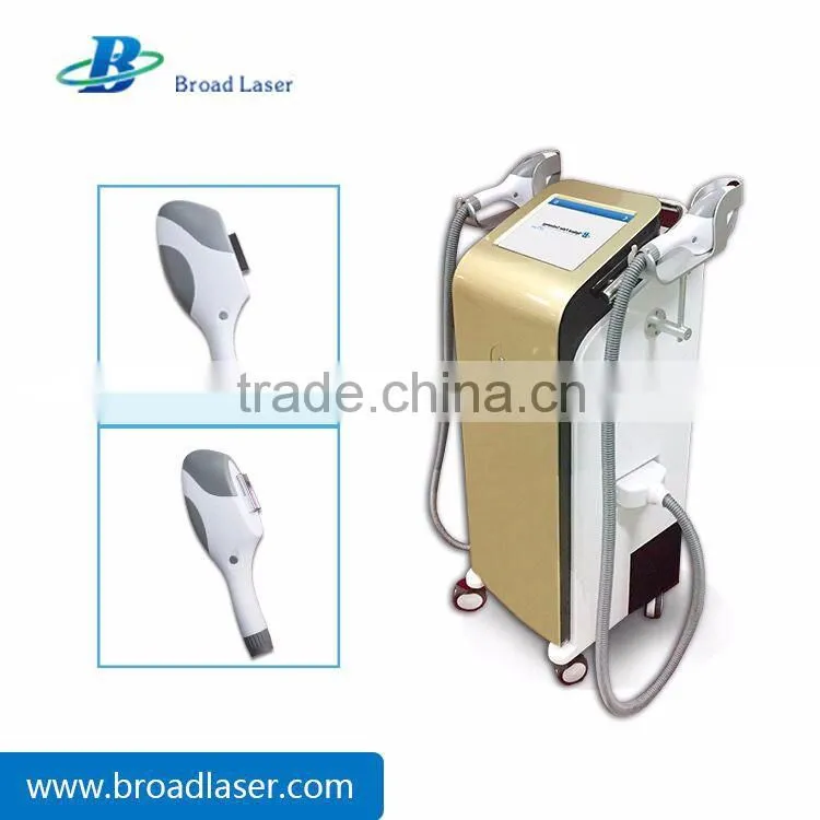 CE approved powerful 3 in 1 hair removal machine ipl rf + elight + shr
