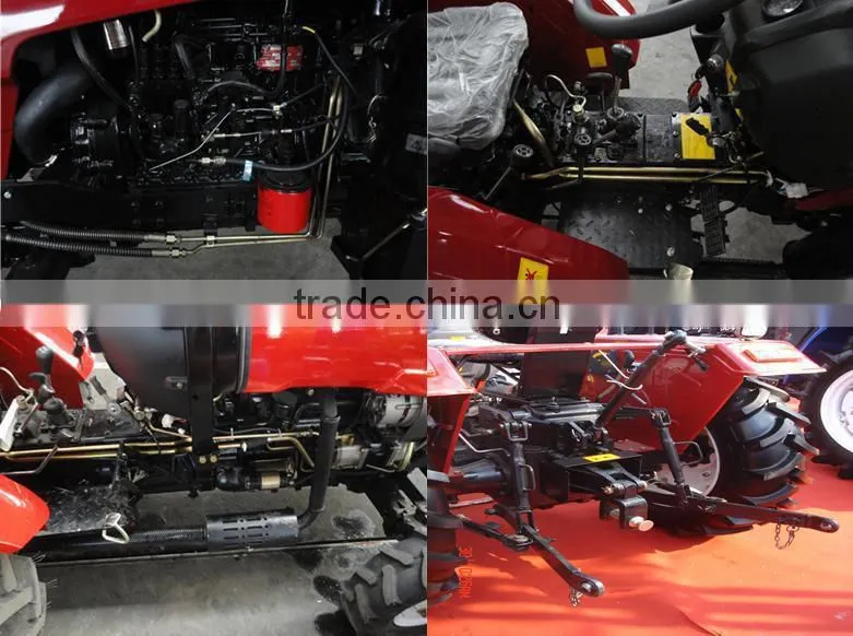 ISO9001 Certificate LZ250 Wheel Tractor Mini FarmTractor