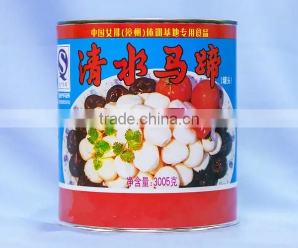 High quality canned water chestnut