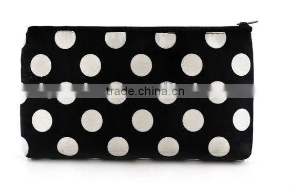 Small PVC cosmetic bag with mirror