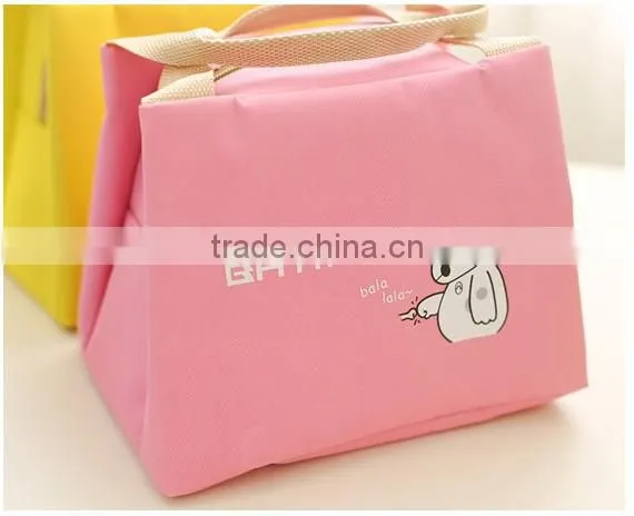 fashion inspissate isothermic bags tote lunch bag
