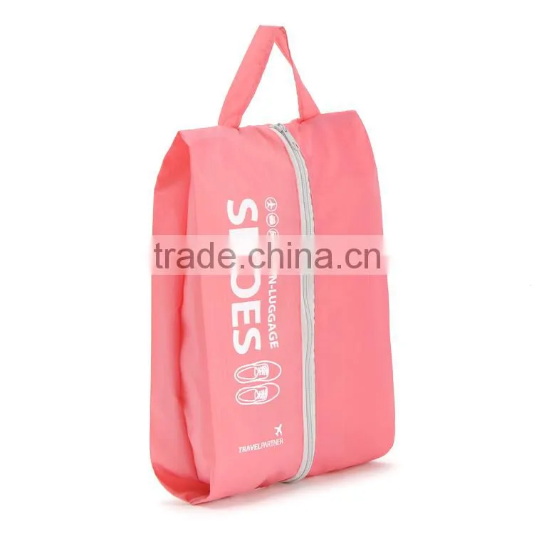 210D polyester promotional shoes bag