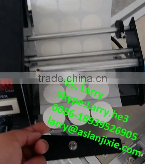 semi-automatic soap packing machine/round soap packaging machine