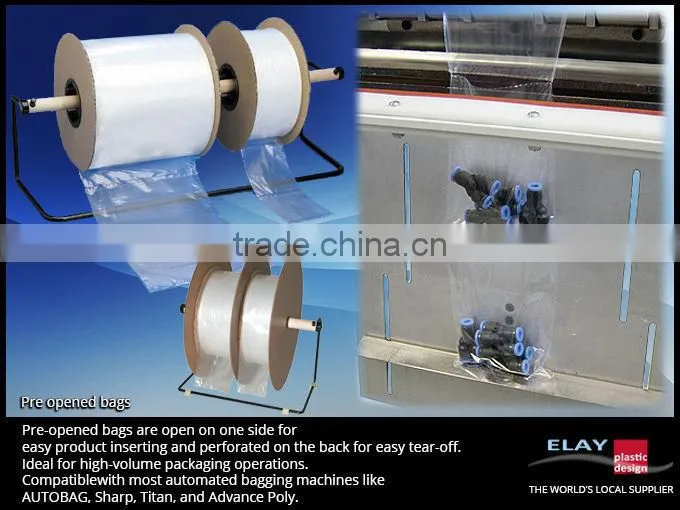 Perforated Bags on Roll for Automated Bagging Machines