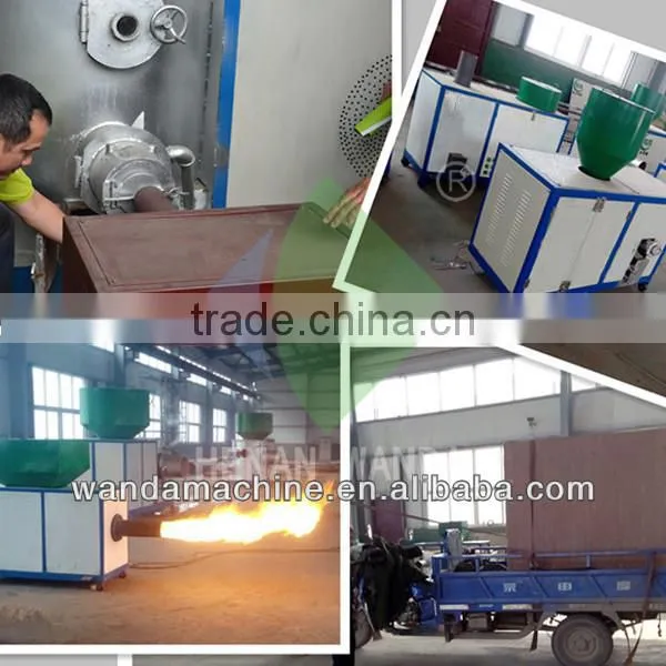 New design biomass wood pellet burner