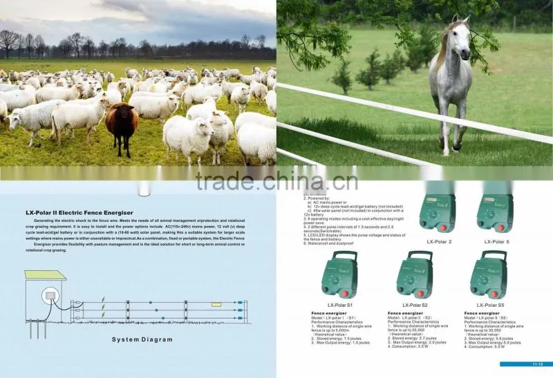 electric fencing energizer for horse,pigs, goose,livestock