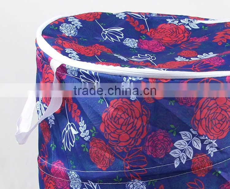 2016 Hot Sell Cloth Storage Basket/Bin With Cover