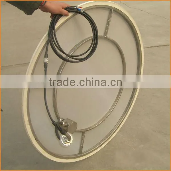 High precision ultrasonic vibrating screen for silicon powder